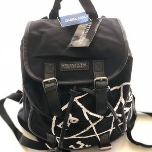 Supernatural canvas backpack